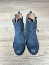 Zign Damen Stiefelette Stiefel Wildleder 40 Schwarz