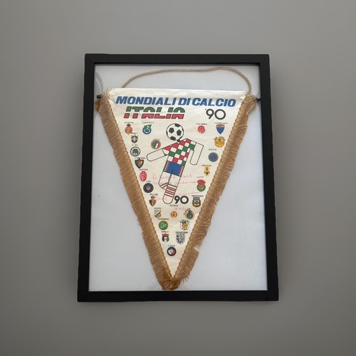 Wimpel 1990 italien - wm,