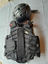 Protektoren Set, Weste, Helm, Reiten, Reitsport, Kinder