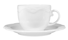 Seltmann Weiden Desiree 1 x Kaffeetasse mit Untertasse 0,21 Liter weiß Tasse