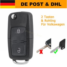 2 Tasten Klapp Schlüssel