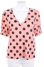 ZARA Kurzarm-Bluse Punkte M