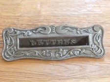 antike Briefkastenklappe