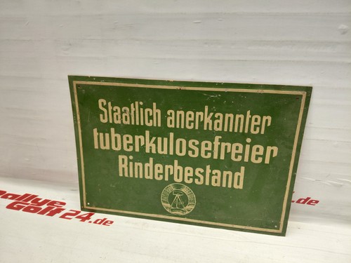 Ddr hinweisschild - ddr,