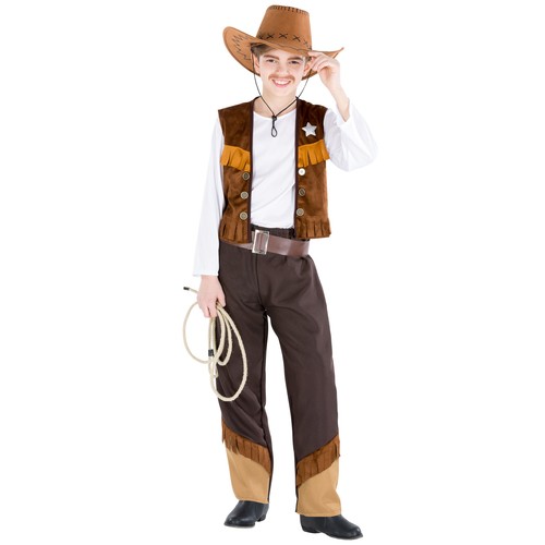 Jungenkostüm cowboy sheriff - jungenkostüm,