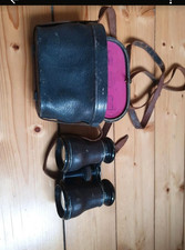Altes Opernglas mit Leder Tasche