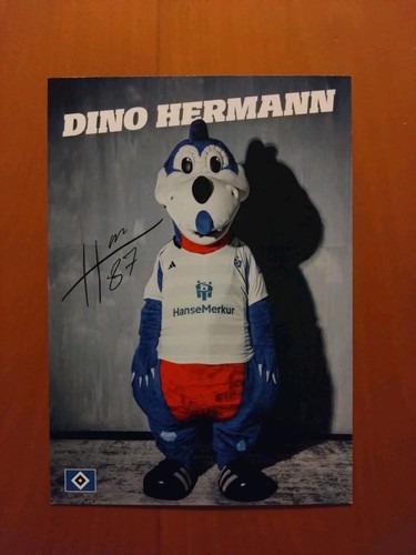 Dino hermann autogrammkarte - dino,