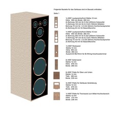 DIY Lautsprecher Leergehäuse