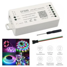 Magische Farbstreifen-Lichter WiFi Controller Smart SP108E Modul DC 5V 24V