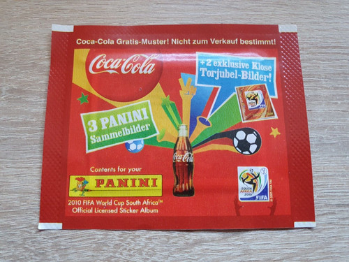 Panini tüte world cup - panini, 2010