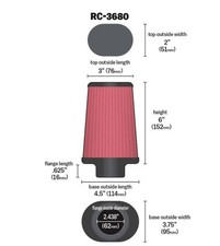 K&N UNIVERSAL Sport Luftfilter