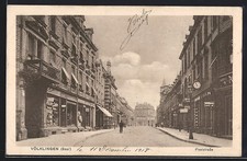 Ansichtskarte Völklingen, Poststraße, Friseur-Salon, Geschäfte 