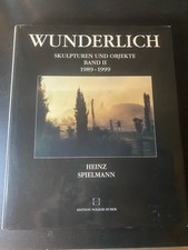 gr. Kunstband, WUNDERLICH, Skulpturen u. Objekte Bd. 2, SIGNIERT