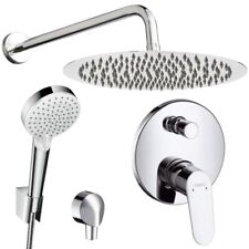 Unterputz Duscharmatur Kopfbrause Ø300 mm, Crometta, Hansgrohe Focus E2 für Ibox