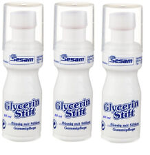 3x Sesam Glycerinstift  Glycerin Gummipflegestift Türgummi Gummi-Dichtungen 50ml