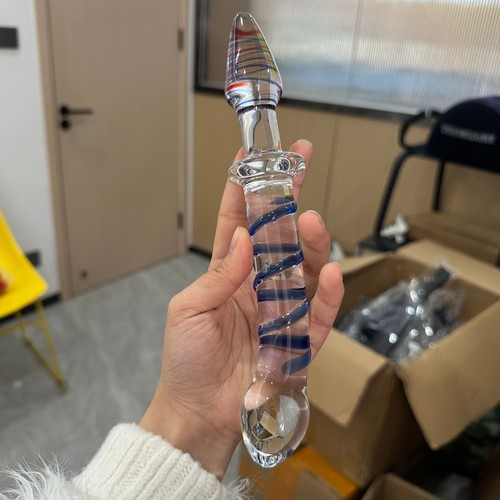 Doppel dildo aus glas - doppel-dildo,
