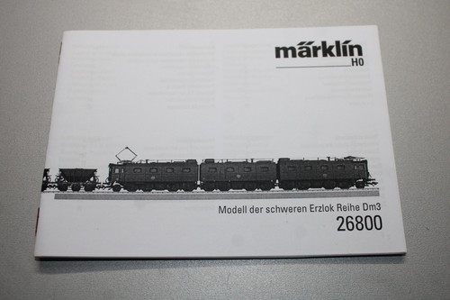 Märklin betriebsanleitung - märklin,