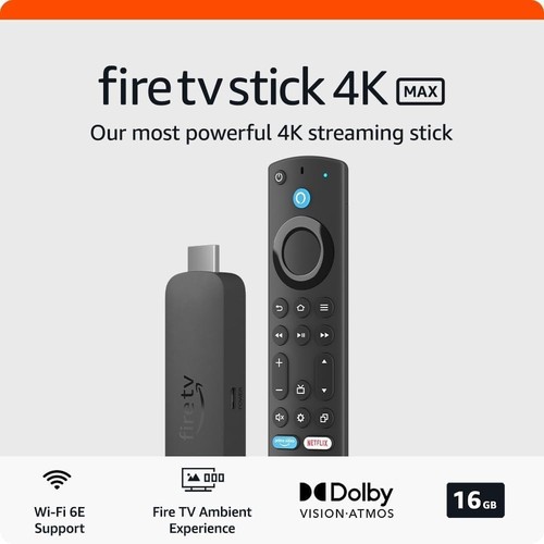 Amazon fire stick max - tv,