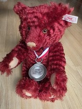 Steiff 660009 Teddybär Nr. 244 von 1500 34cm limitiert Jahr 1998 RARITÄT 