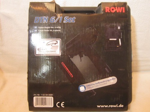 Rowi druckluft tacker - rowi, tacker-/nagler