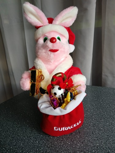 Duracell santa bunny - duracell,