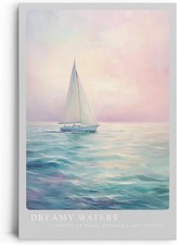 verträumtes Segelboot auf