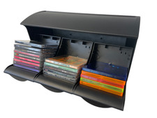 Knosti CD/DVD/ Aufbewahrung für 30 CD´s oder DVD´s, oder 24 Disketten