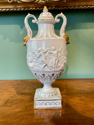 Deckelvase veb - deckelvase,