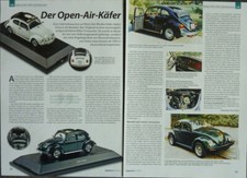 VOLKSWAGEN VW KÄFER 1600i Cabrio in 1-43 von Schuco..ein Modellbericht #1606c