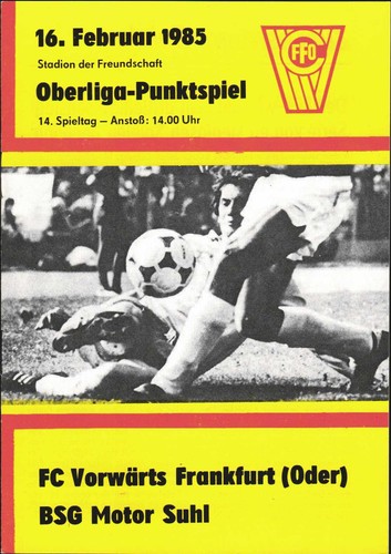 Fc vorwärts - ol, 84/85