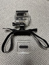 Kamera Gehäuse Wasserdicht mit Helm Halter für Outdoor Sport Rad Boot Gebraucht 