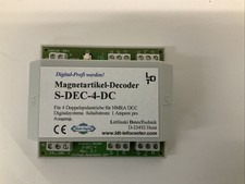 Littfinski (LDT) Magnetartikel-decoder S-DEC-4-DC  Für 4 Weichenantriebe o.ä.