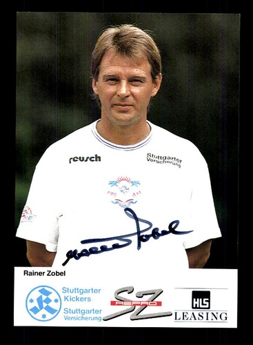 Rainer zobel autogrammkarte - rainer,