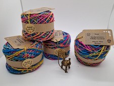 Strickgarn - handgesponnen -