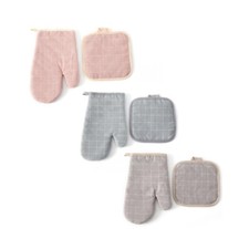 Topflappen Ofenhandschuh Hitzeschutz Backhandschuhe Küche Kochen Topflappen Ofen