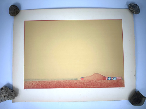 Farblithographie hans martin - farblithographie,