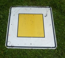 alt Verkehrsschild Schild