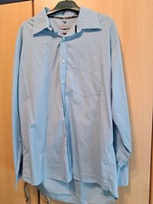 Herrenhemd Langarm Größe 41/42 Hellblau Blau Angelo Litrico C&A