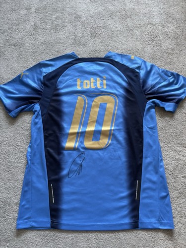 Francesco totti signiertes - francesco,