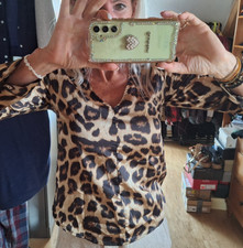 Leo Leoparden Bluse/Oberteil