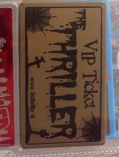 Kirmes Fahrchip Thriller Vip