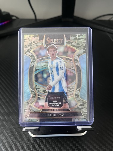 Nico paz 199 camo - world, cup