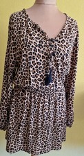 ee:some Leoprint Tunika Brauntöne Gr. L 