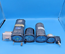 #SE4322# Konvolut Allen Electric etc.  Flugzeuginstrumente Wendezeiger Kompass