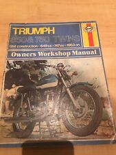 Triumph 650 750 Twins Haynes Reparaturanleitung Handbuch