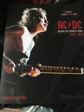 AC/DC Black Ice World Tour Photo Book von Matteo Abruzzo 2008-2010, ltd Edition