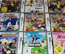Nintendo - Nintendo DS + 3DS - Bomberman, Mario Party, Sonic u.a. - Auswahl