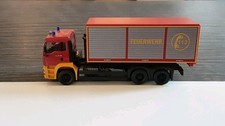 Feuerwehr WLF Wechsellader Container ; MAN TGA 26.480  ;  Wiking Modell H0 1:87 