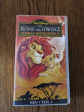 Disney der König der Löwen 2 - Simbas Königreich VHS - Kassette