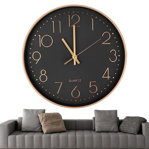 Lautlose wanduhr 30cm modern - wanduhr,